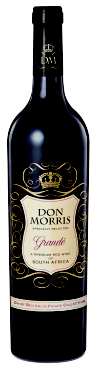 A bottle of Don Morris Grandé